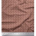 thumbnail image 1 of Soimoi Polyester Crepe Fabric Triangle Shirting Fabric Prints by Yard 42 Inch Wide, 1 of 3