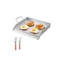 thumbnail image 1 of VEVOR Plaque de Cuisson à Dessus Plat 18x16 Po en Acier Inoxydable Universelle Poêle de Barbecue Batterie de Cuisine, 1 of 9