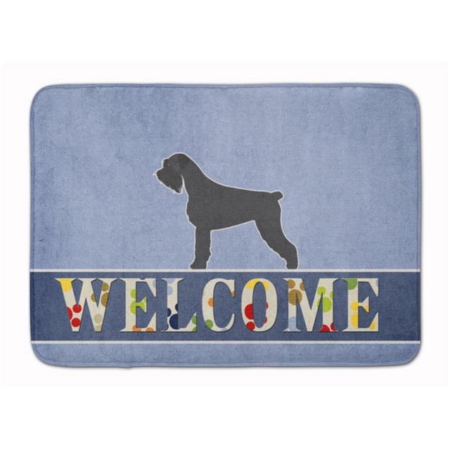 Carolines Treasures BB5577RUG Giant Schnauzer Tapis en Mousse à Mémoire de Forme Lavable en Machine