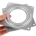 thumbnail image 2 of Shisuyan Bearing Plate Turntable Galvanized Sheet 1Set 2.8x2.8x0.4in, 2 of 9