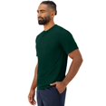 thumbnail image 2 of Hanes Mens Sport Cool DRI Performance Tee 2-Pack, XL, Deep Forest, 2 of 2