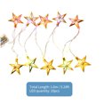 thumbnail image 2 of Mistaha 5ft 10LED Eid Ramadan String Lights Star Shaped Crescent Party LED Fairy Hanging Lights, 2 of 8