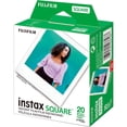 thumbnail image 3 of Fujifilm 2 Pack instax Square Instant Color Film, Twin Pack - 20 Exposures (40 Total), White Frame, 3 of 4