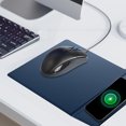 thumbnail image 1 of 15W fast charging office small computer folding mouse pad multifunction wireless charging stand mouse pad, 1 of 6
