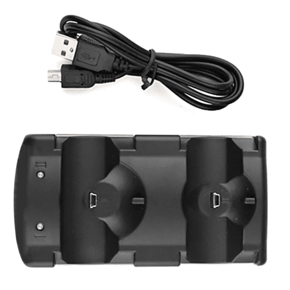 2 In 1 Dual Charging Station Charger For PS3 Move Controller Charger Dock For Playstation 3 Controller Accessories TAPDRA Spare Part