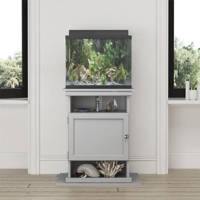 Flipper™ 10/20 Gallon Aquarium Stand, Ivory Oak