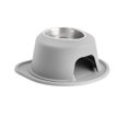 thumbnail image 1 of WeatherTech Système d'Alimentation pour Animaux à Hauteur Unique, Support de 6 Pouces de Hauteur - Acier Inoxydable - Gris Pâle, 1 of 1