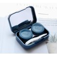thumbnail image 3 of ASEANAO Contact Lens Case, Portable Cute Eye Contacts Colored Lenses Applicator Remover Tool Kit with Mirror Solution Bottle for Travel Daily Outdoor (Blue), 3 of 4