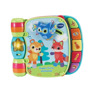VTech Super livre enchanté des Baby loulous avec lumières et sons pour bébés - Version française