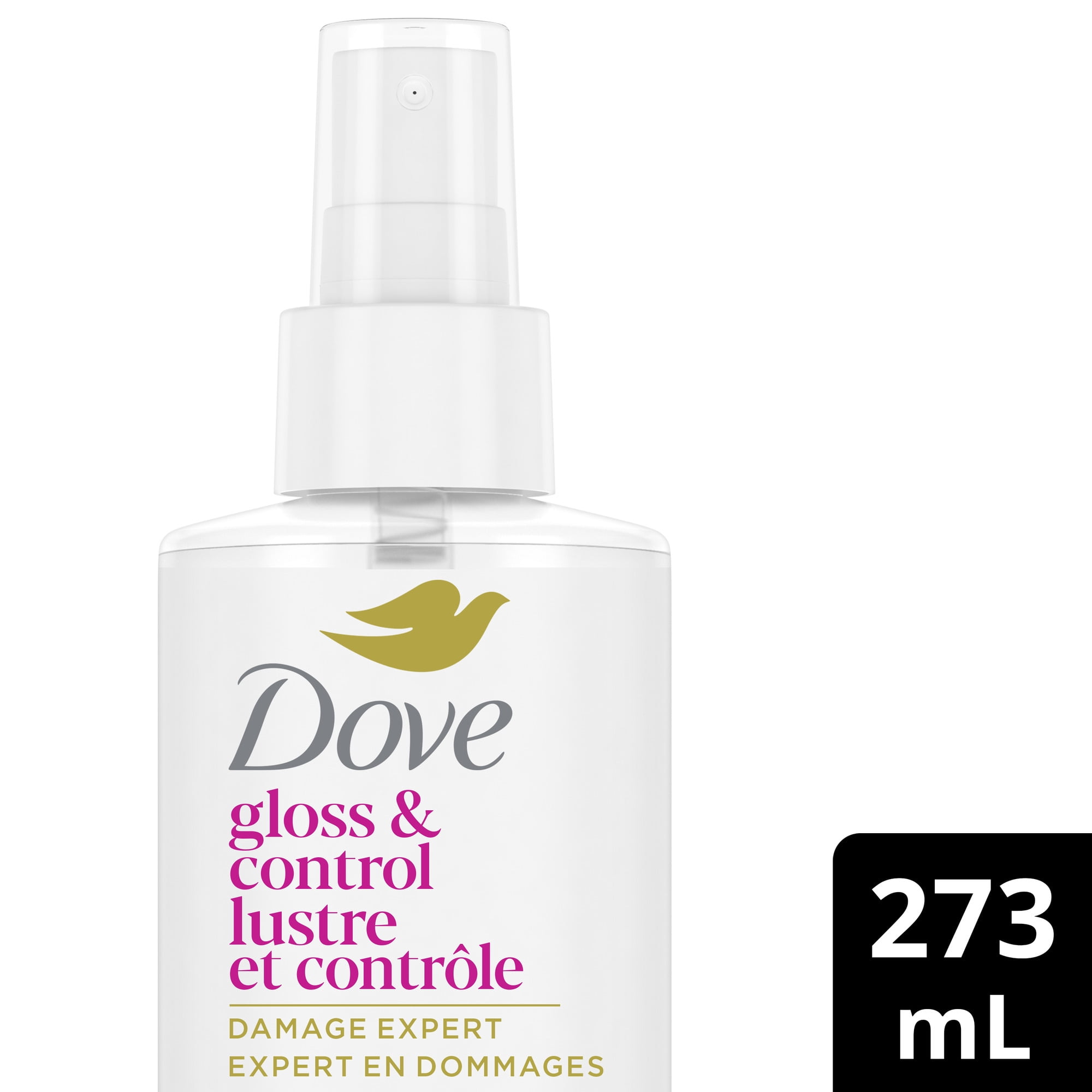 Dove Non-Aerosol Hairspray Gloss & Control Extra Strong Hold, 273 ml