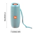 thumbnail image 3 of Yhmxh Smart Home Speaker Sound Machine Portable Bluetooth Speaker Wireless With Color LED Luminous Speaker Outdoor Radio Wireless Speak, 3 of 9