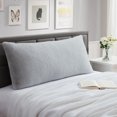 thumbnail image 1 of Metallic Silver Plush Body Pillow, 1 of 3