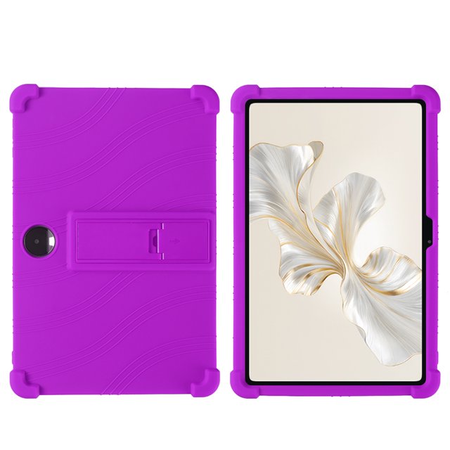 Case For Honor Pad 9 Tablet Safe Shockproof Silicone Stand Cover PURPLE Honor Pad 9