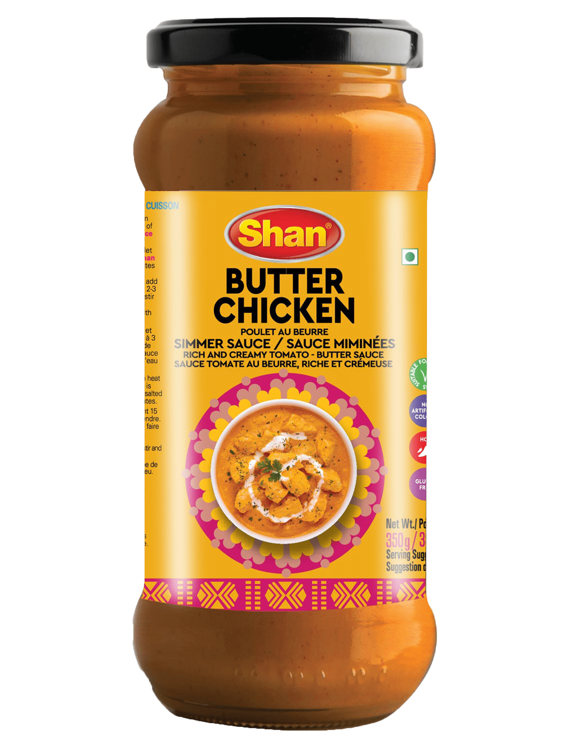 Shan Sauce Mijotée pour Poulet au Beurre, (350g)
