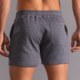 thumbnail image 4 of cllios Men's 5 Inch Inseam Workout Shorts Athletic Gym Shorts Bodybuilding Short Shorts Casual Running Shorts, 4 of 8