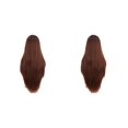thumbnail image 2 of ZheElen Perruques Synthétiques pour Cheveux Naturels Résistantes Perruque Synthétique Longue Cheveux Lisses Facile à Porter 9582-18 2Ensemble, 2 of 6
