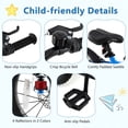thumbnail image 4 of Costway Vélo pour Enfants de 16 Pouces avec Roues Stabilisatrices et Freins à Disque Doubles, Siège Ajustable, Alliage de Magnésium, Bleu, 4 of 10