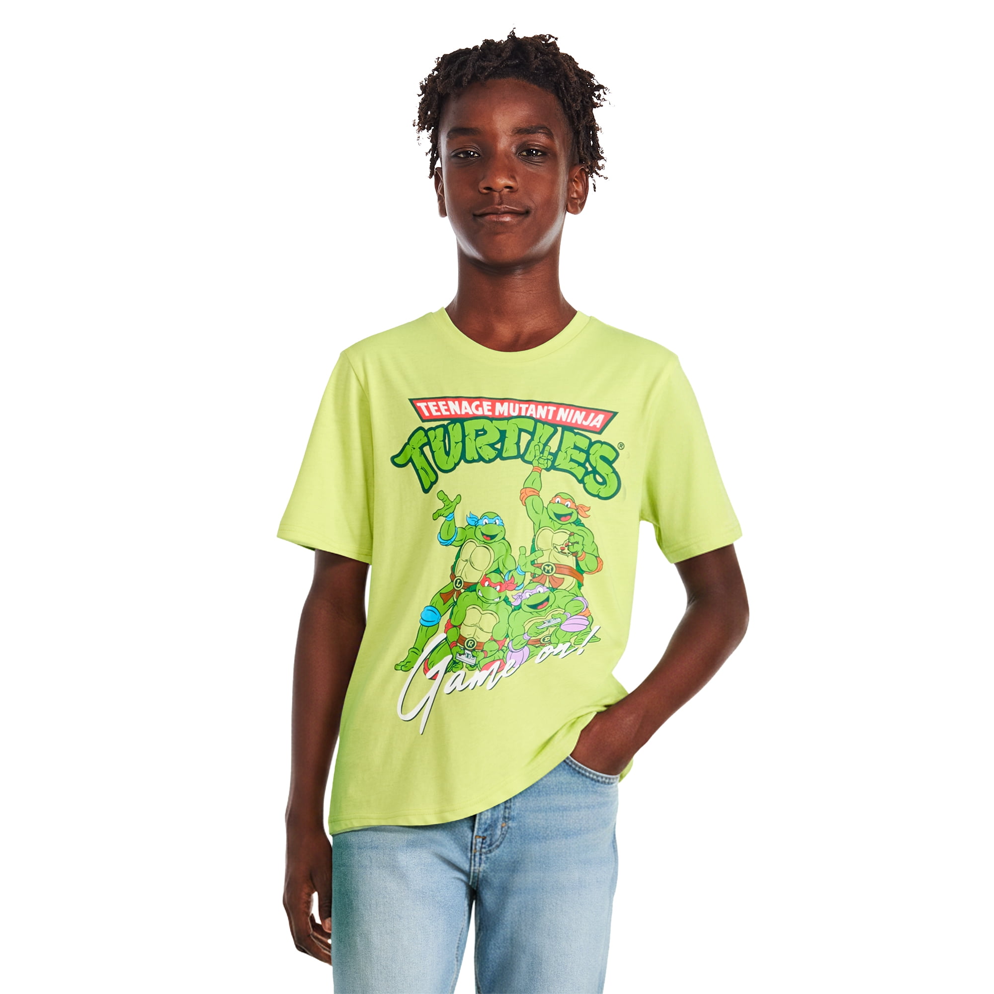 T-shirt à imprimé graphique Les Tortues ninja pour garçons
