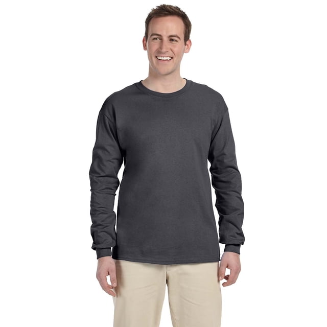 Gildan Men's Ultra Cotton Jersey Long Sleeve Tee,