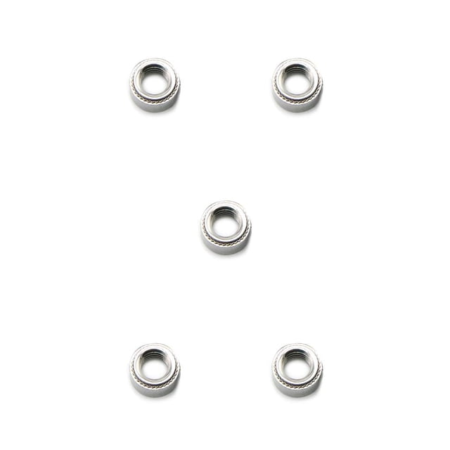 relayinert Stainless Steel CLS M4 M5 M6 M8 Self-Clinching Nut Fine Swage Rivet Press-Fit Bolts Pressure Metric Hardware Tool Kit M4-0 5Set