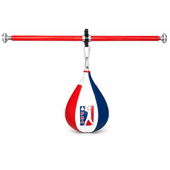 Ballon Poire PBA Indoor Pear Ball Speed Game - Door Frame Mount - Blue White Red