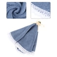 thumbnail image 2 of 1Pc Hand Towels Water Absorbent Coral Fleece Small Towels Round Towel, 2 of 6