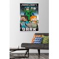 thumbnail image 3 of Minecraft - Beware Of The Dark Wall Poster with Magnetic Frame, 22.375" x 34", 3 of 4
