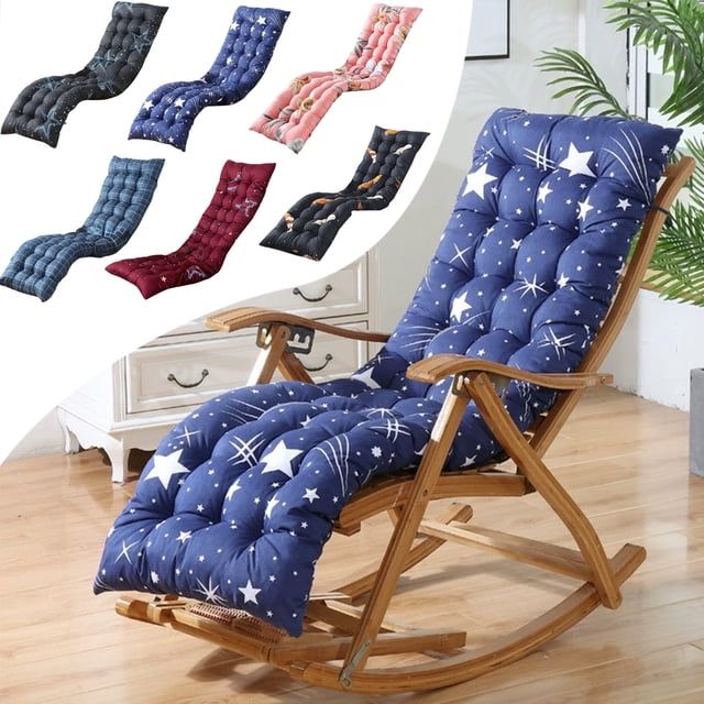 Sales Today Clearance! Winter Chair Cushion - Double-Sided Thickened Chair Cushion for Folding, Reclining, Rocking Chairs, Lounge Comfort for Winter, Napping, and Relaxation at Home or Office