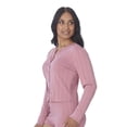 thumbnail image 4 of Secret Sleep Pointelle Button Cardigan - Online exclusive, 4 of 5