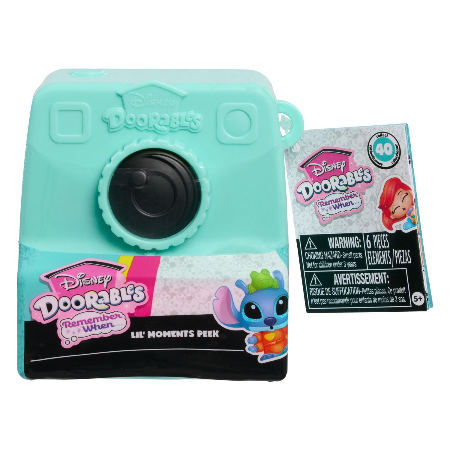 Collection de figurines nostalgiques Disney Doorables, 5 accessoires, 4 figurines surprises à collectionner, jouets pour enfants de 5 ans et plus par Just Play