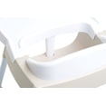 thumbnail image 2 of Foundations Secure Sitter Low Feeding Chair with Tray, 5" Seat Height, White/Tan, 2 of 6