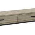 thumbnail image 5 of Safdie & Co. Entryway Table/Console Table/Sofa Couch Table-48"L/Dark Taupe/Black Metal, 5 of 5