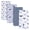 Glaçage blanc, variante sur Gerber Childrenswear - Couverture en flanelle