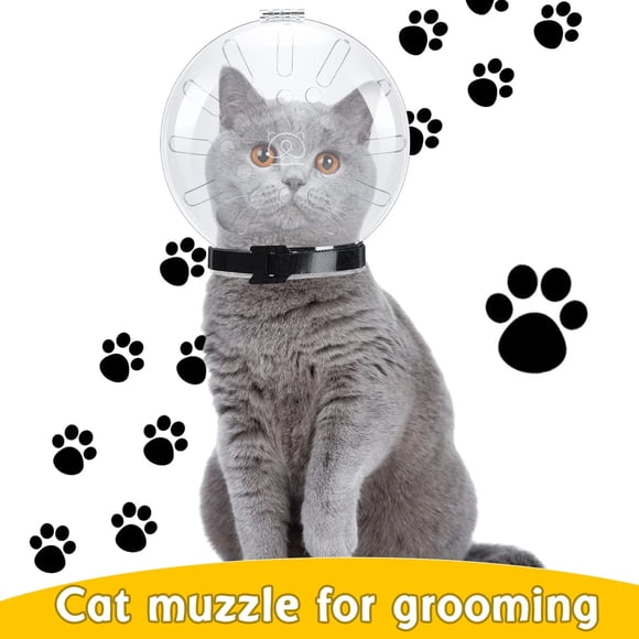 IROINID Back to School Supplies,School Essentials,Cats Space Helmet Breathable Collar L