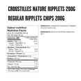 thumbnail image 2 of Yum Yum Ripplets chips regular 200g, 2 of 5