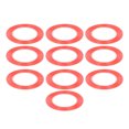 thumbnail image 1 of 10 Pcs Double Sided Tape PET Tape Mounting Red Adhesive Removable for Car Home Decor, 1 of 7