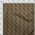 thumbnail image 3 of oneOone Cotton Cambric Brown Fabric Abstract Sewing Craft Projects Fabric Prints By Yard 42 Inch Wide, 3 of 5