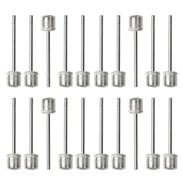 Unique Bargains Air Pin for Football Basketball Soccer Volley Ball Inflating Pump Needle 20pcs