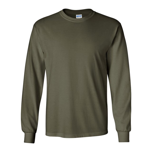 Gildan T-Shirt à Manches Longues en Coton Ultra pour Hommes