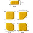 thumbnail image 2 of MYG 5pcs Silicone Sealant Tool Spreader Finish Kit Caulk Tile Grout Applicator, 2 of 4