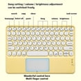 thumbnail image 4 of Ensemble de Clavier Bluetooth Sans Fil Portable Mouse pour Android Ios Windows Téléphone Tablette Noir 10 Pouces, 4 of 5