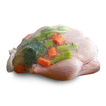 Regency Wraps , Chaussettes de Soupe, Sacs en Maille de Coton pour Faire des Bouillons et Soupes Transparents et Savoureux, 100 % Coton Naturel, Mesure 24 Pouces, Lot de 10