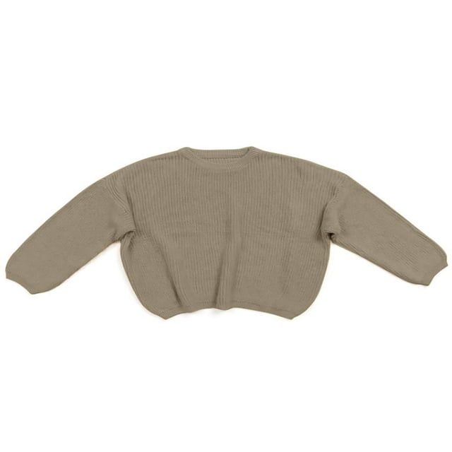 Toddler Baby Fall Winter Sweaters Long Sleeve Knitted Pullover Clothes
