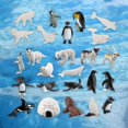 thumbnail image 2 of Abbracc 26x Figurines d'Animaux Réalistes Modèle Miniature Statues Ensemble de Jeu Jouets Animaux, 2 of 7