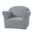 thumbnail image 1 of Ruiboury Stretch Chair Slipcovers Made With Polyester Full Protection Soft And Breathable Kids Sofa Cover light grey, 1 of 6