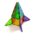 thumbnail image 5 of Magna-Tiles Couleurs Claires, Lot de 32, 5 of 5