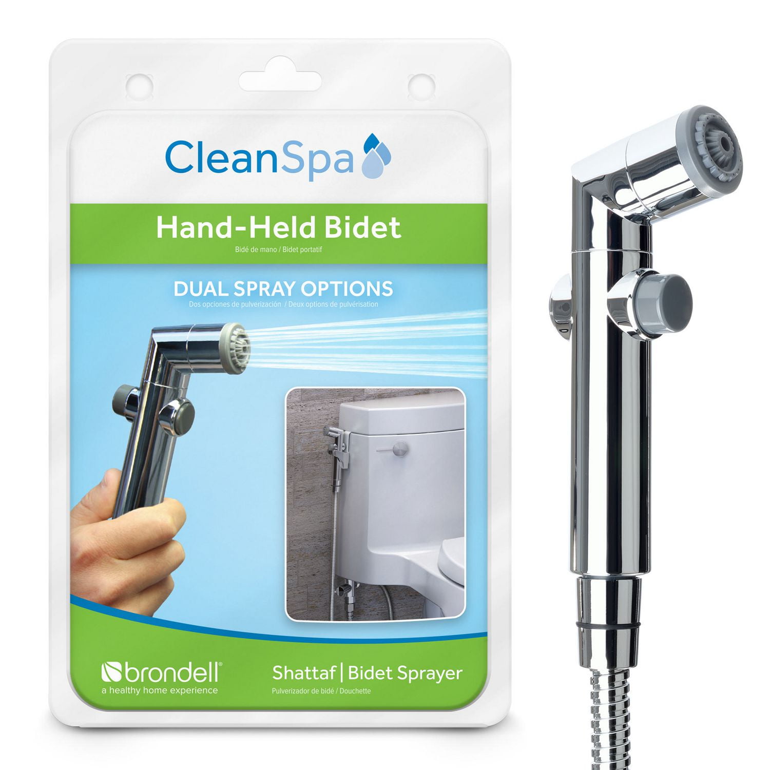 CleanSpa Pulvérisateur de Bidet Tenu Dans La Main