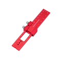 thumbnail image 4 of Aluminum Pocket Ruler Scribing Ruler Hole Punching Ruler Sliding Stop Durable Accurate Scale CNC Processes Ruler 16cm, 4 of 10