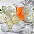 thumbnail image 2 of [CLEARANCE]6pcs Mosaic Sphere Balls Decorative Orbs Table Centerpiece Balls  Glass Ball Mosaic Glass Orbs Decorative Glass Balls for Dining Coffee Table Decor, 2 of 6