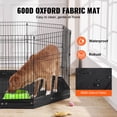 thumbnail image 4 of Dog Playpen 8 Panels Foldable Metal Dog Exercise Pen with Bottom Pad 30"H, 4 of 9